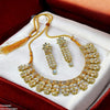 Reactangle/Oval Tear Necklace Set