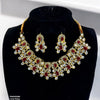 Oval Tear Necklace Set