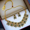 Oval Tear Necklace Set