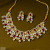 Oval Tear Necklace Set