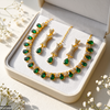 Tear Stone Necklace Set