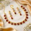 Tear Stone Necklace Set