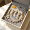 Tear Stone Necklace Set