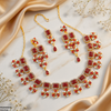 Tear/Flower Necklace Set