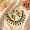 Rectangle/Tear Drop Necklace Set