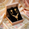 Round Drop Necklace Set