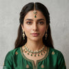 Double Tear Drop Necklace Set