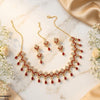 Double Tear Drop Necklace Set