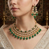 Tear Pearl Drop Necklace Set