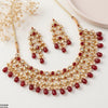 Tear Pearl Drop Necklace Set