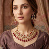 Tear Pearl Drop Necklace Set