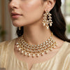 Tear Pearl Drop Necklace Set
