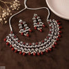 Tear Pearl Drop Necklace Set