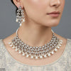 Tear Pearl Drop Necklace Set