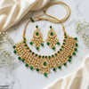 Tear/Marquise Pearl Drop Necklace Set