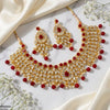 Tear/Marquise Pearl Drop Necklace Set