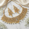 Tear/Marquise Pearl Drop Necklace Set