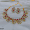Round Pear Necklace Set
