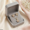 Pearl Flower Pedant Set