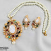 Tear Oval Pendant Set