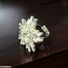 Tear Flower Ring Adjustable