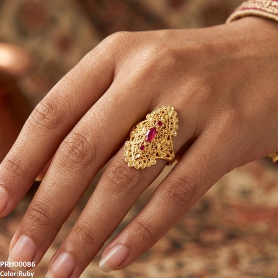 Filigree Ring Adjustable