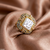 Pearl/Square Ring Adjustable