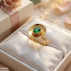 Oval Stone Ring Adjustable