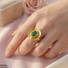 Oval Stone Ring Adjustable