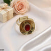 Oval Stone Ring Adjustable