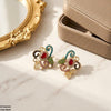 Oval/Leaf Tops Pair