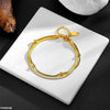 Stainless Steel Double Chain Ball Single Anklet