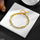 Stainless Steel Double Chain Ball Single Anklet