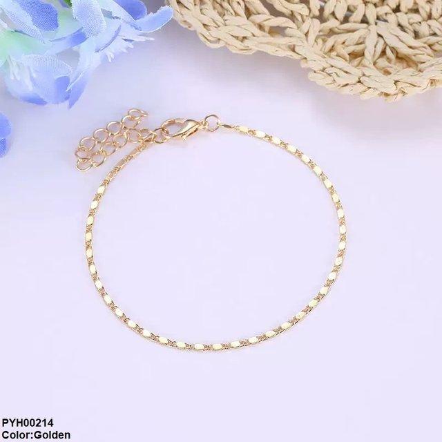 Lock Chain Anklet Single
