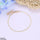 Lock Chain Anklet Single