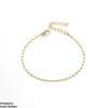 Lock Chain Anklet Single