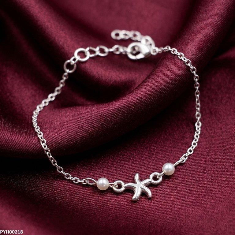 Star Pearl Single Anklet
