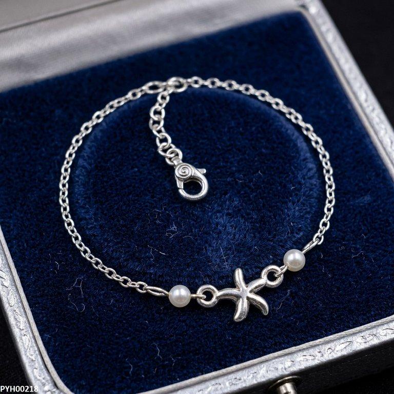 Star Pearl Single Anklet