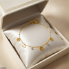 Stainless Steel Round Foot Anklet