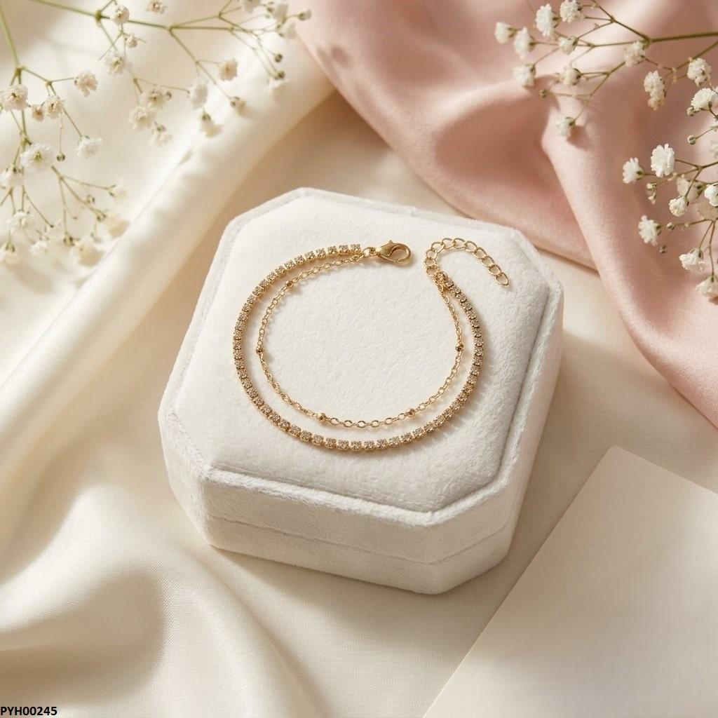 Square Step Anklet