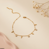Stainless Steel Round/SeaHorse Drop Anklet