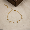 Stainless Steel Round/SeaHorse Drop Anklet