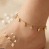 Stainless Steel Penguin/Round Drop Anklet