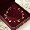 Round Pearl Drop Anklet