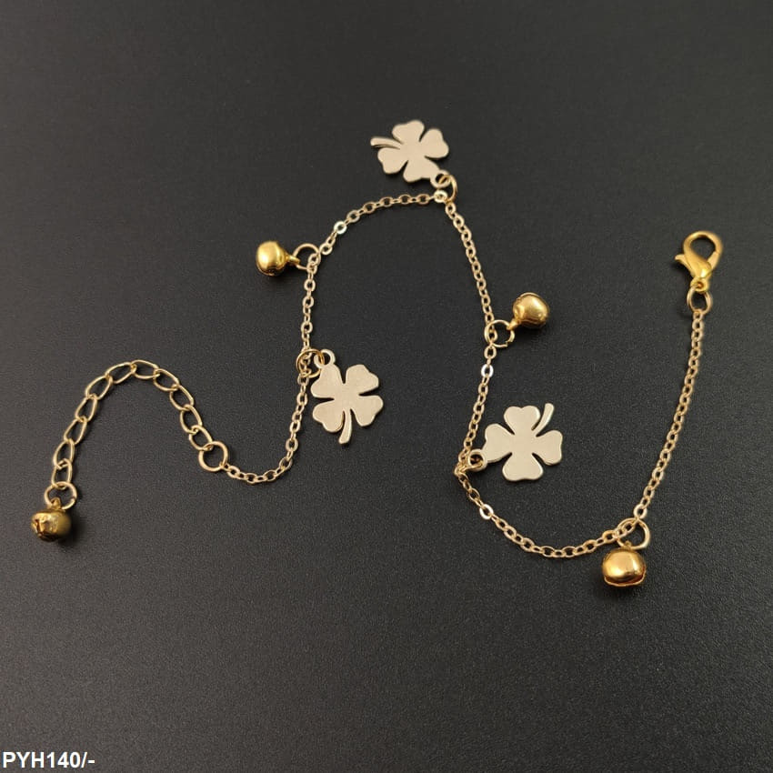 Flower Metal Beads Payal