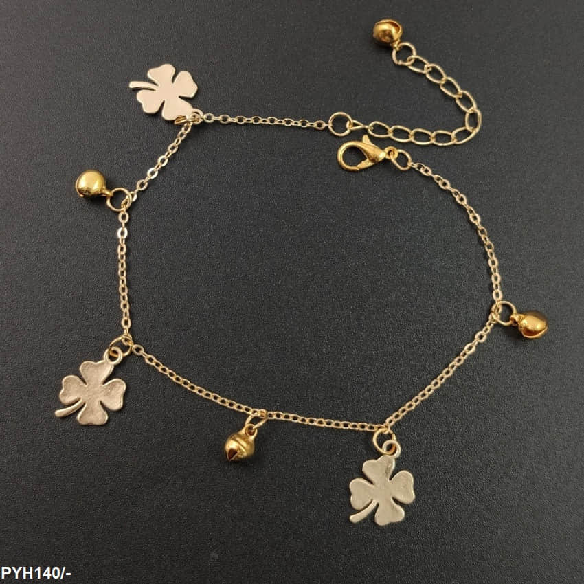 Flower Metal Beads Payal