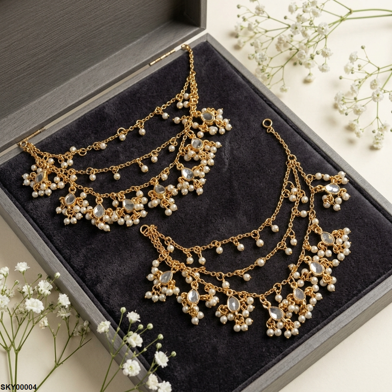 Tear Pearl Drop Pair Sahary