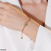 Stainless Steel Coin Bracelet