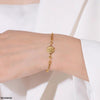 Stainless Steel Coin Bracelet