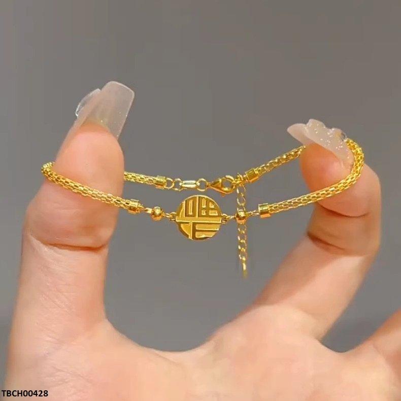 Stainless Steel Coin Bracelet